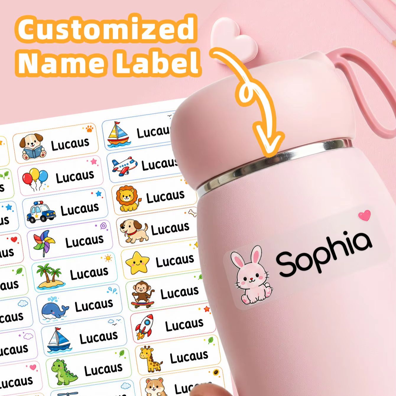 Autocollants personnalisés ave - Personalised Candle Label avis et prix